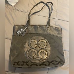 Vintage Coach tote bag